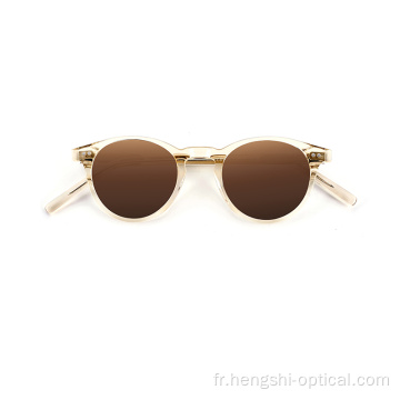 Classic Design UV400 Lunettes de soleil les plus récentes acétate unisexe des lunettes de soleil polarisées pour l&#39;homme